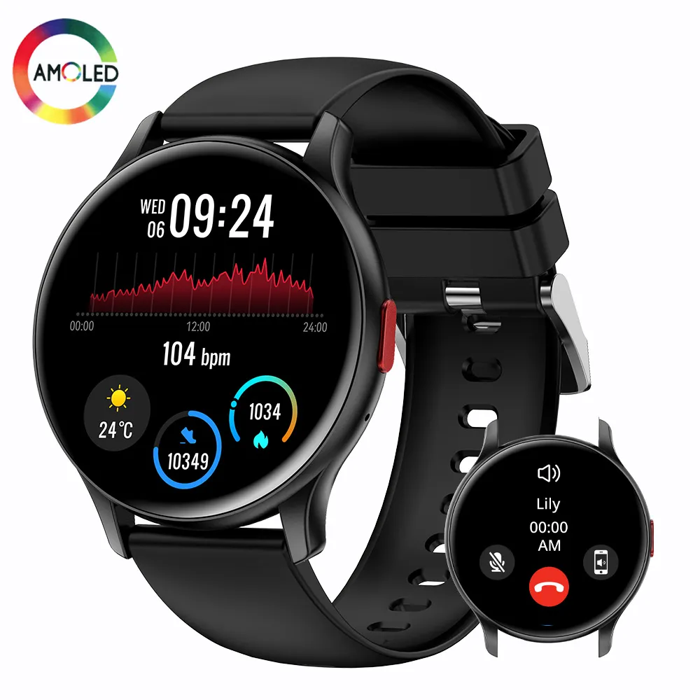 SENBONO MAX11 2023 Smart Watch 1.43 Inch AMOLED 100 Sports Modes Voice – SENBONO  STORE