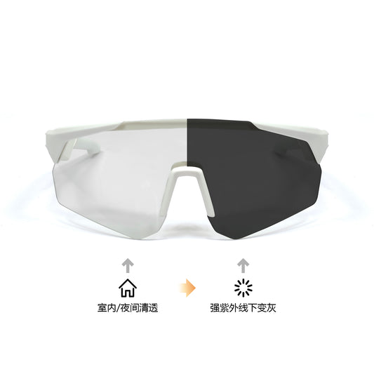 SENBONO QY-PRO2 Smart glasses are the first choice The large frame and colored polarized lenses can effectively block the glare of the sun and easily cope with scenes such as cycling and mountaineering.