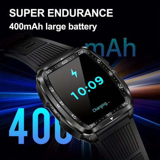 SENBONO KT83 smart watch remote control photography, heart rate and stress monitoring, exercise recording, voice assistant/information storage, etc.