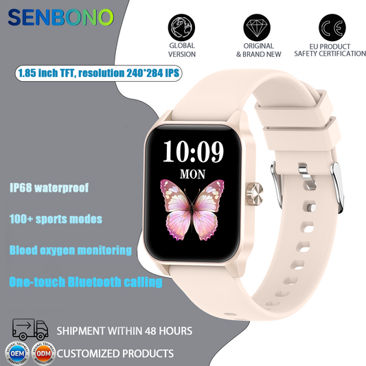 SENBONO(Be focus,so be deep) are committed to the design of brand smart watches band