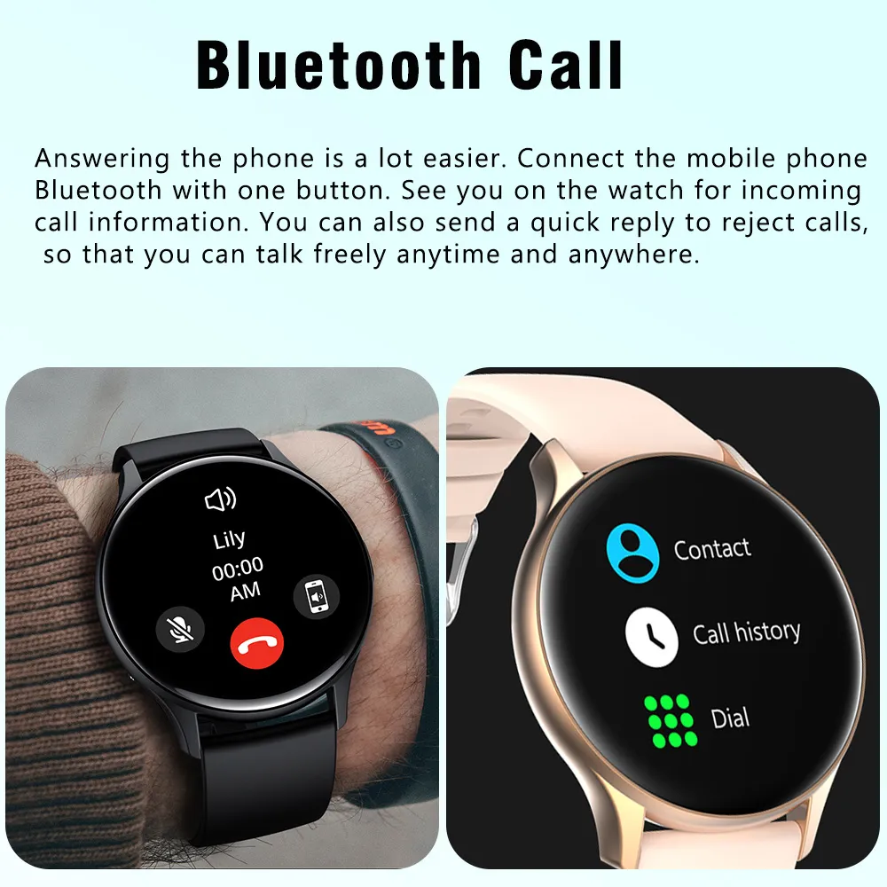 SENBONO MAX11 Smart Watch 1.43 Inch AMOLED 100 Sports Modes Voice Calling Watch Always On Display Smartwatch for Men Women