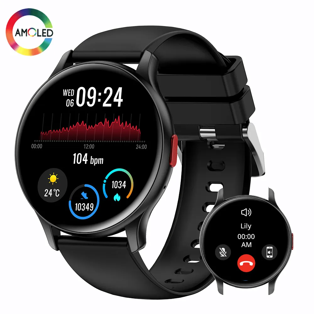 SENBONO MAX11 Smart Watch 1.43 Inch AMOLED 100 Sports Modes Voice Calling Watch Always On Display Smartwatch for Men Women