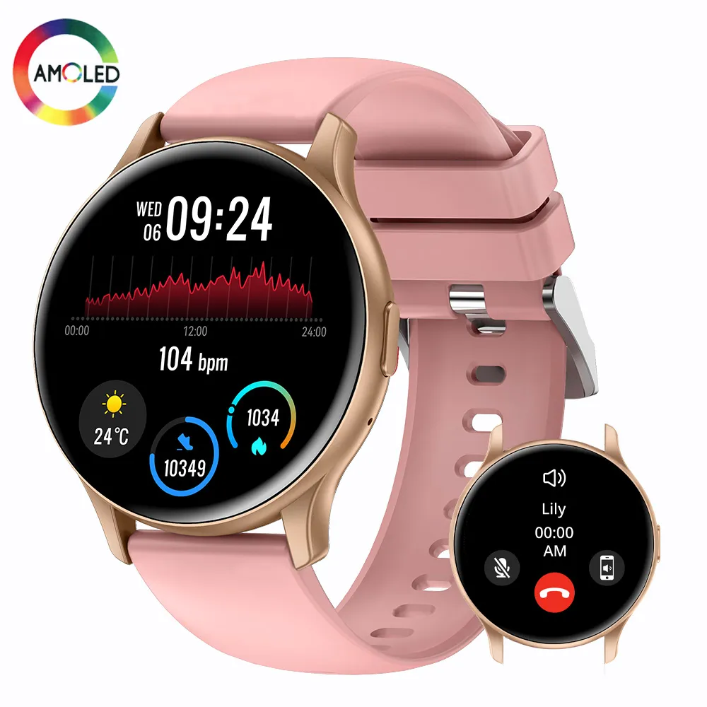 SENBONO MAX11 Smart Watch 1.43 Inch AMOLED 100 Sports Modes Voice Calling Watch Always On Display Smartwatch for Men Women