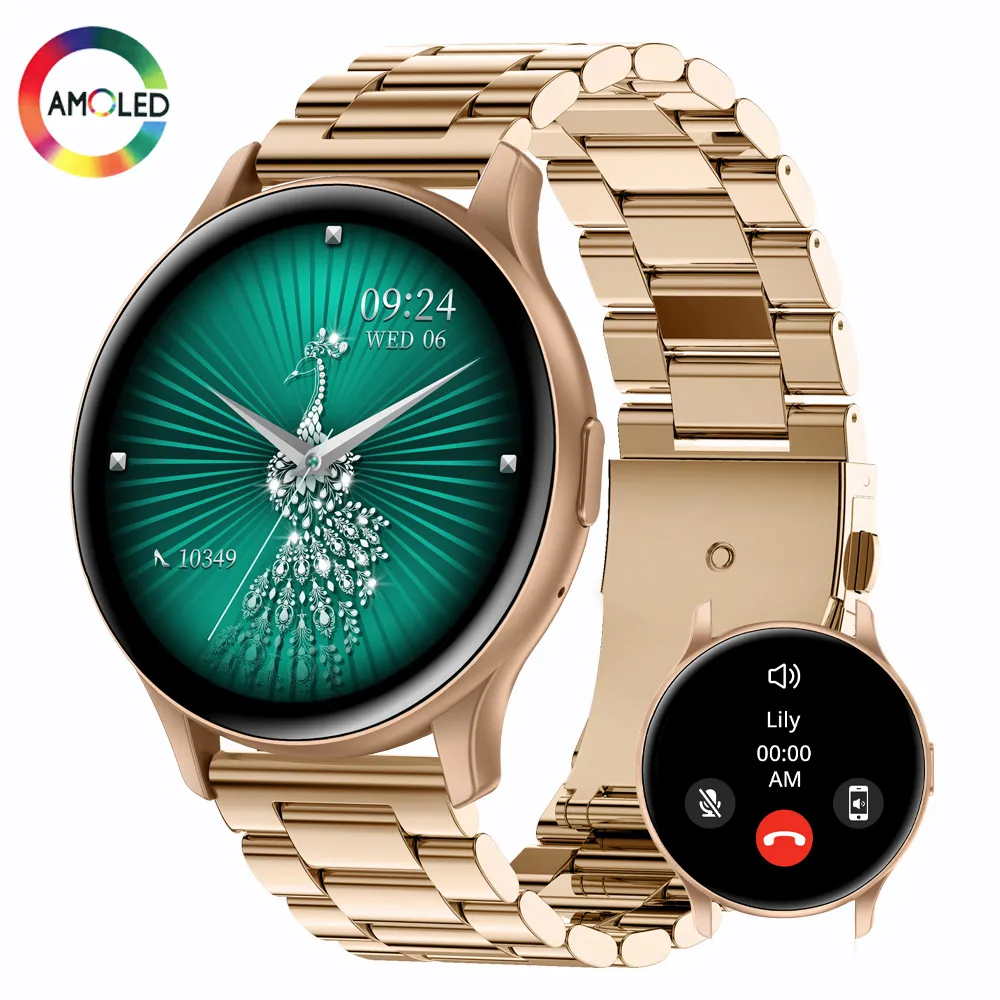 SENBONO MAX11 Smart Watch 1.43 Inch AMOLED 100 Sports Modes Voice Calling Watch Always On Display Smartwatch for Men Women