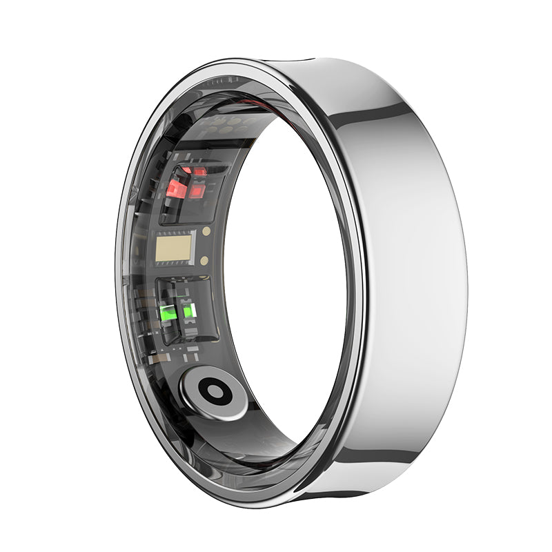 SENBONO R09 Smart Ring Health & Fitness Tracker with Heart Rate, Sleep Monitoring 5ATM Waterproof for Android & iOS