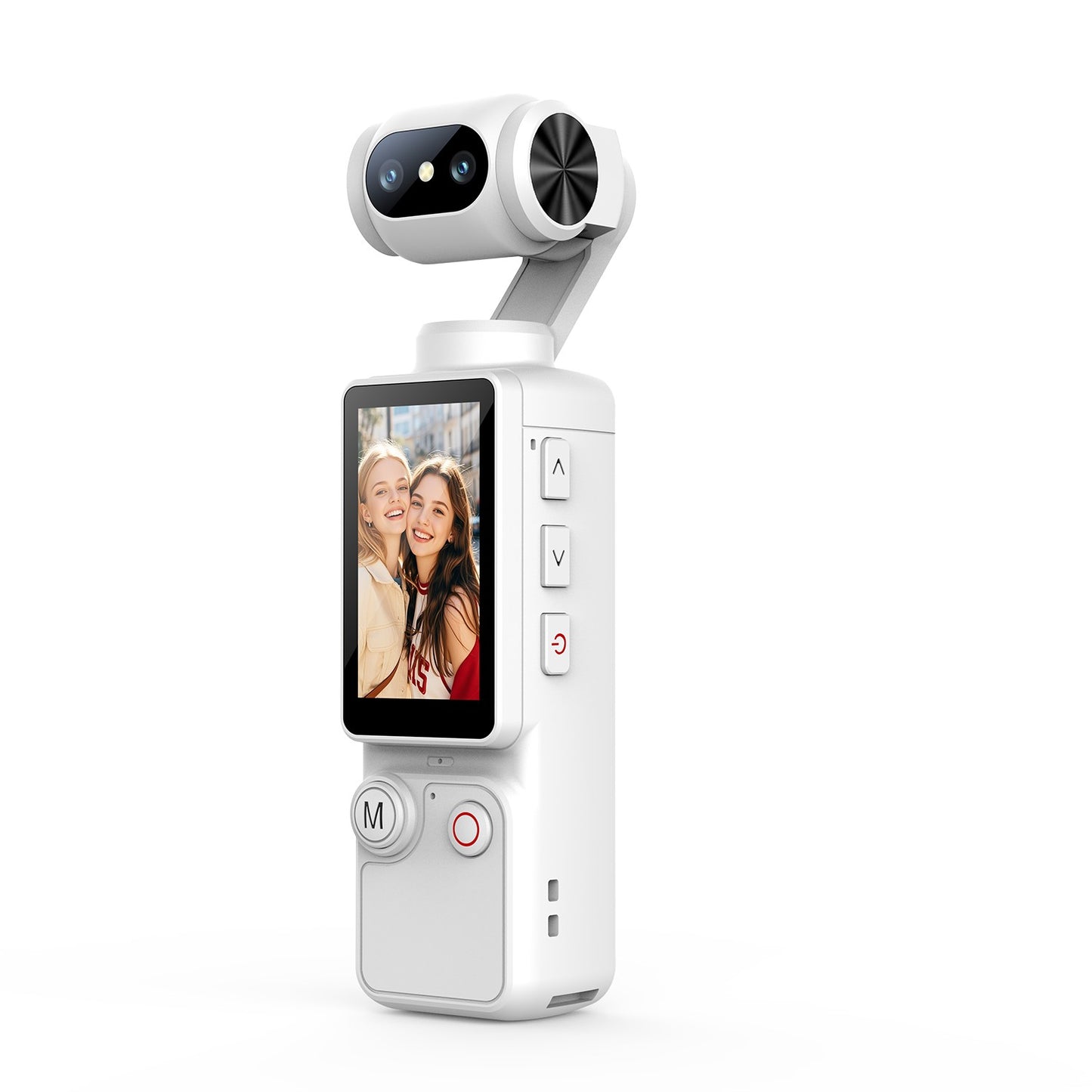 SENBONO A30 4K Ultra HD Pocket Camera Handheld Camcorder 180° Rotatable Lens 2000mAh Battery Support Photo and Video Recording Portable Digital Camera