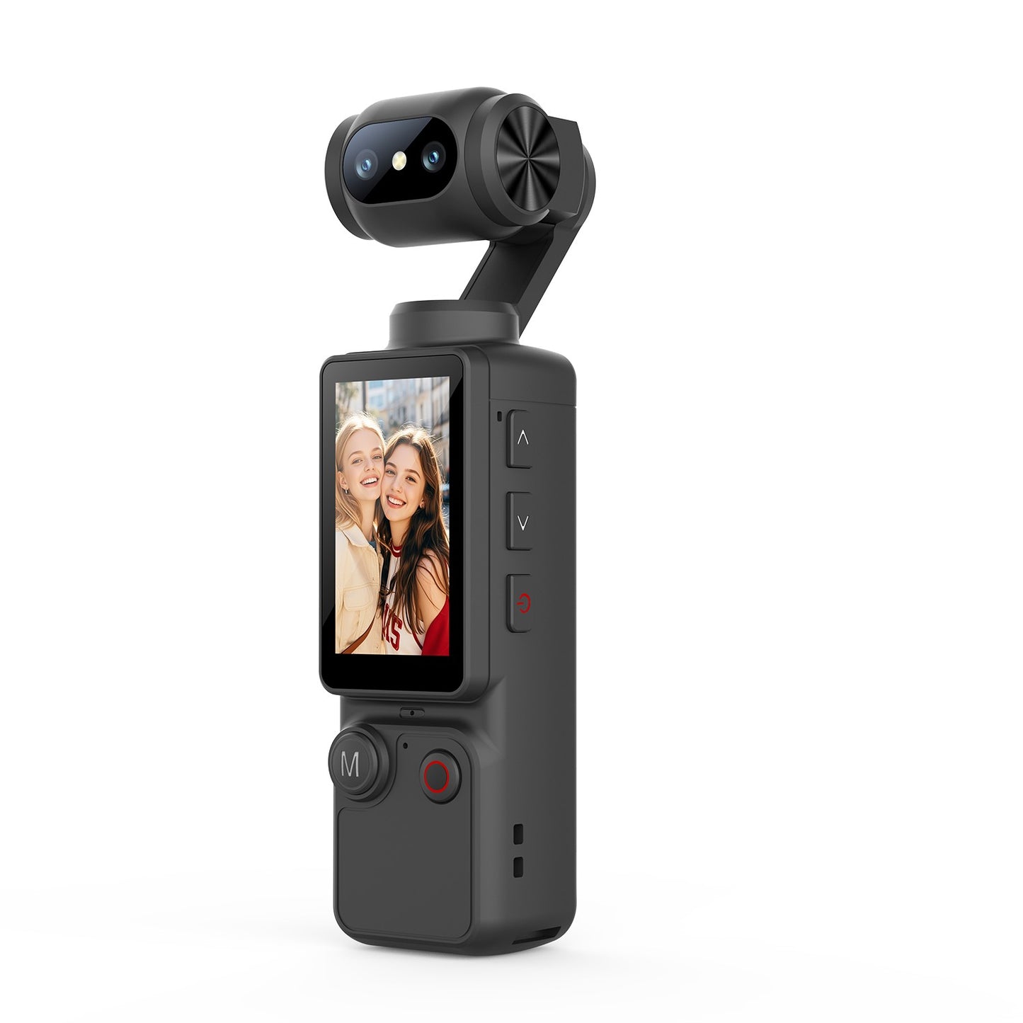 SENBONO A30 4K Ultra HD Pocket Camera Handheld Camcorder 180° Rotatable Lens 2000mAh Battery Support Photo and Video Recording Portable Digital Camera