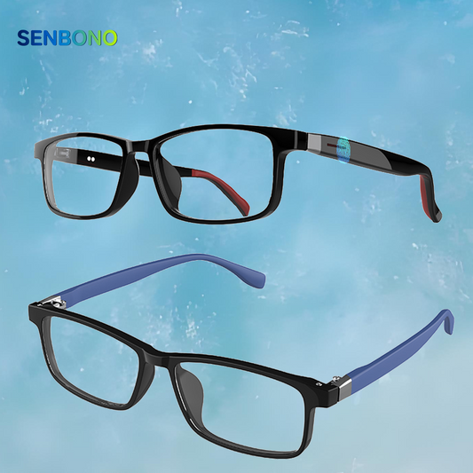 SENBONO smart translation glasses G07 detachable temples UV400 ultraviolet protection Bluetooth answering voice assistant AI translation outdoor smart sports glasses