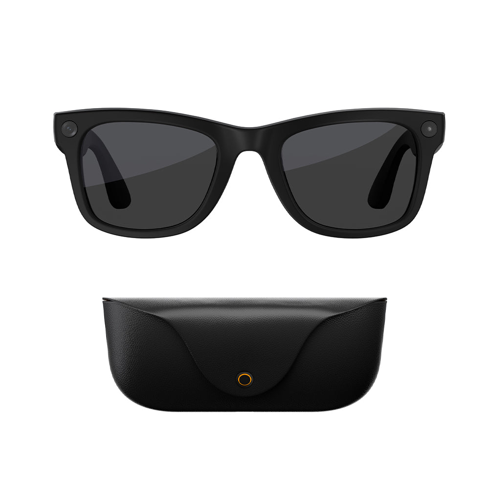 SENBONO MT5 Ultra AI Smart Camera Glasses: 8MP video recording, camera, object recognition, AI translation, wireless calling, Hi-Fi audio, dual-microphone noise reduction, smart camera glasses with built-in camera.