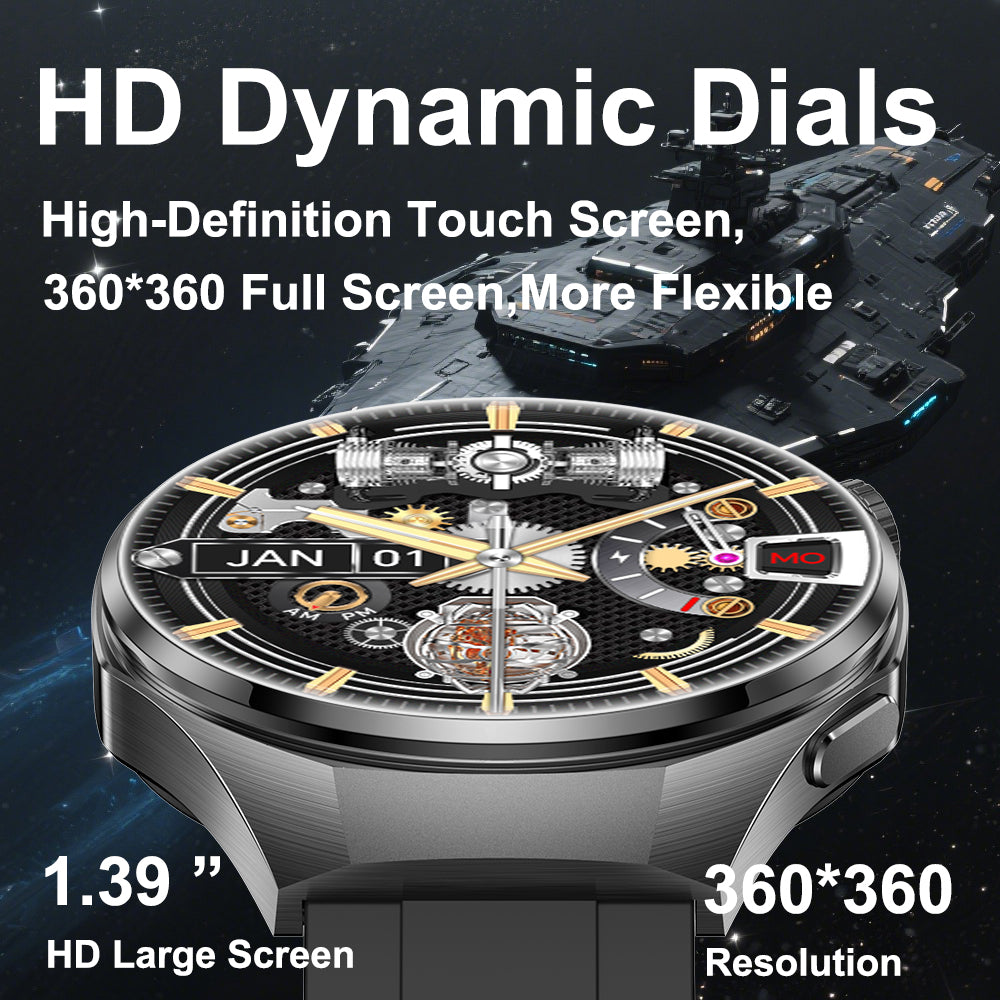SENBONO v19Z Smart watch 3D dynamic dial IP68 waterproof Bluetooth call + 100 + sports mode heart rate blood oxygen multi-health monitoring