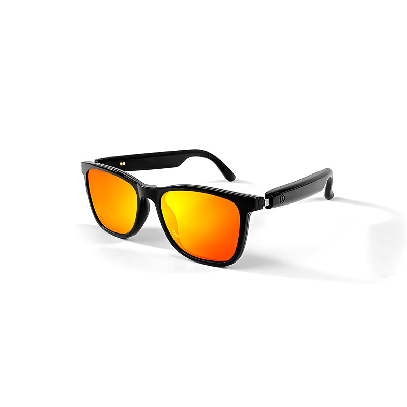 SENBONO GS05 Smart Glasses Detachable colored sunglasses Music control and remote photo taking function Voice assistant best choice for fishing and mountaineering