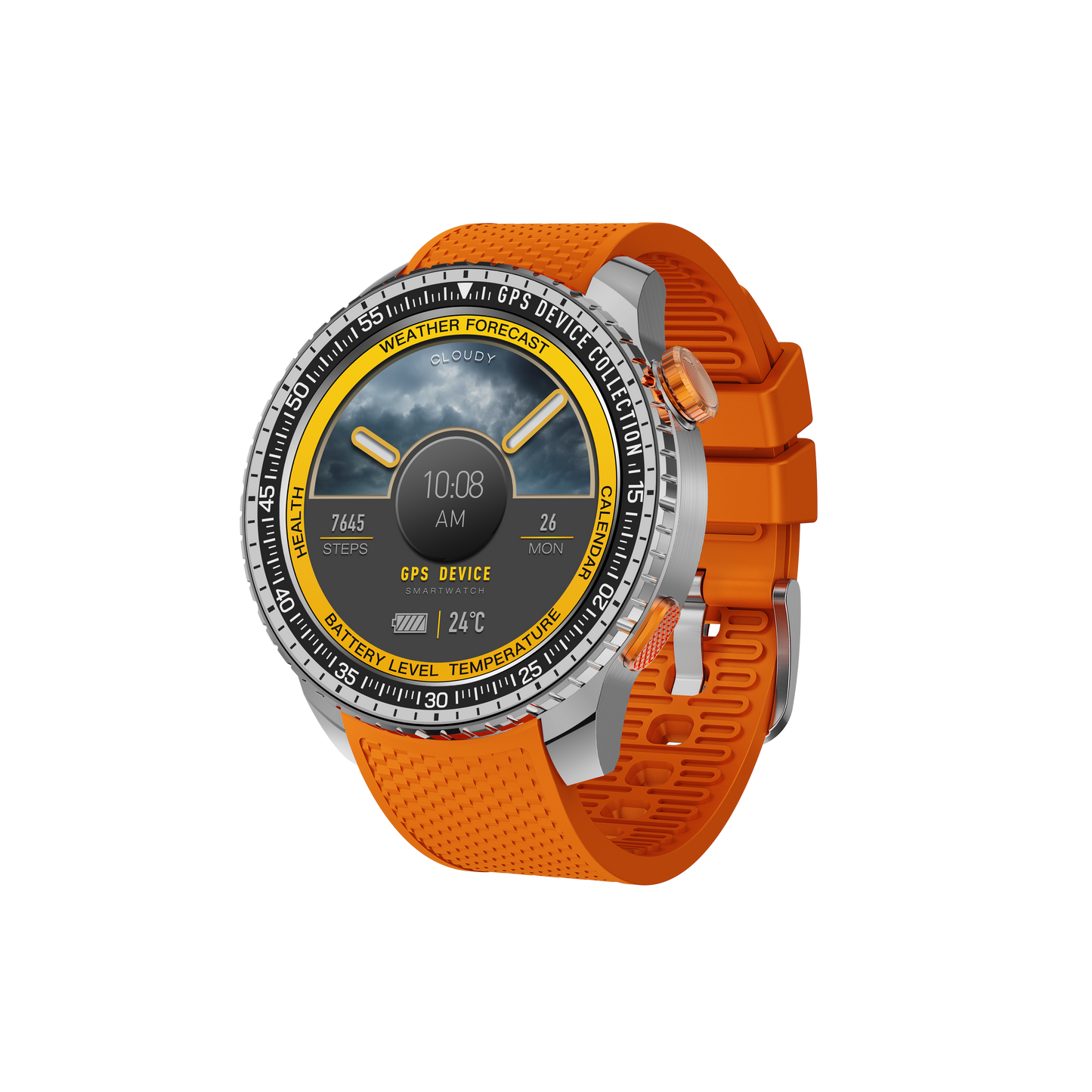 SENBONO MAX88 Men's Smart fitness watch has a 1.43-inch full touch screen, 5ATM waterproof, 45-day battery life, blood oxygen monitoring experience, supports GPS, GPT, waterproof smart watch