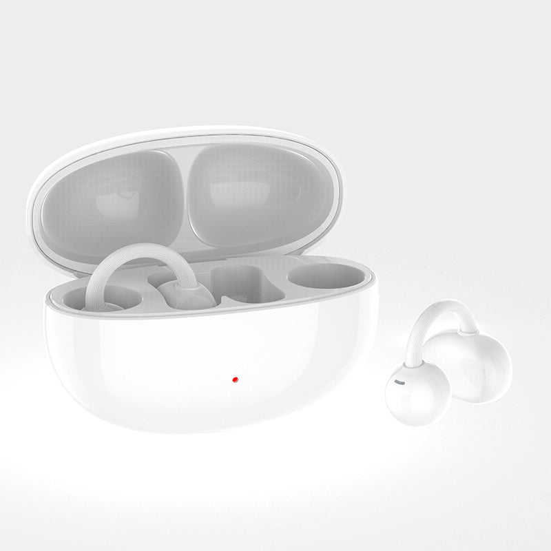 SENBONO Q13 2026 New Clip-On Wireless Earbuds — High-performance Bluetooth 6.0, instant automatic pairing, low power consumption with long battery life, IPX4 sweat and water resistance, Hi-Fi stereo sound quality; compatible with iOS and Android devices.