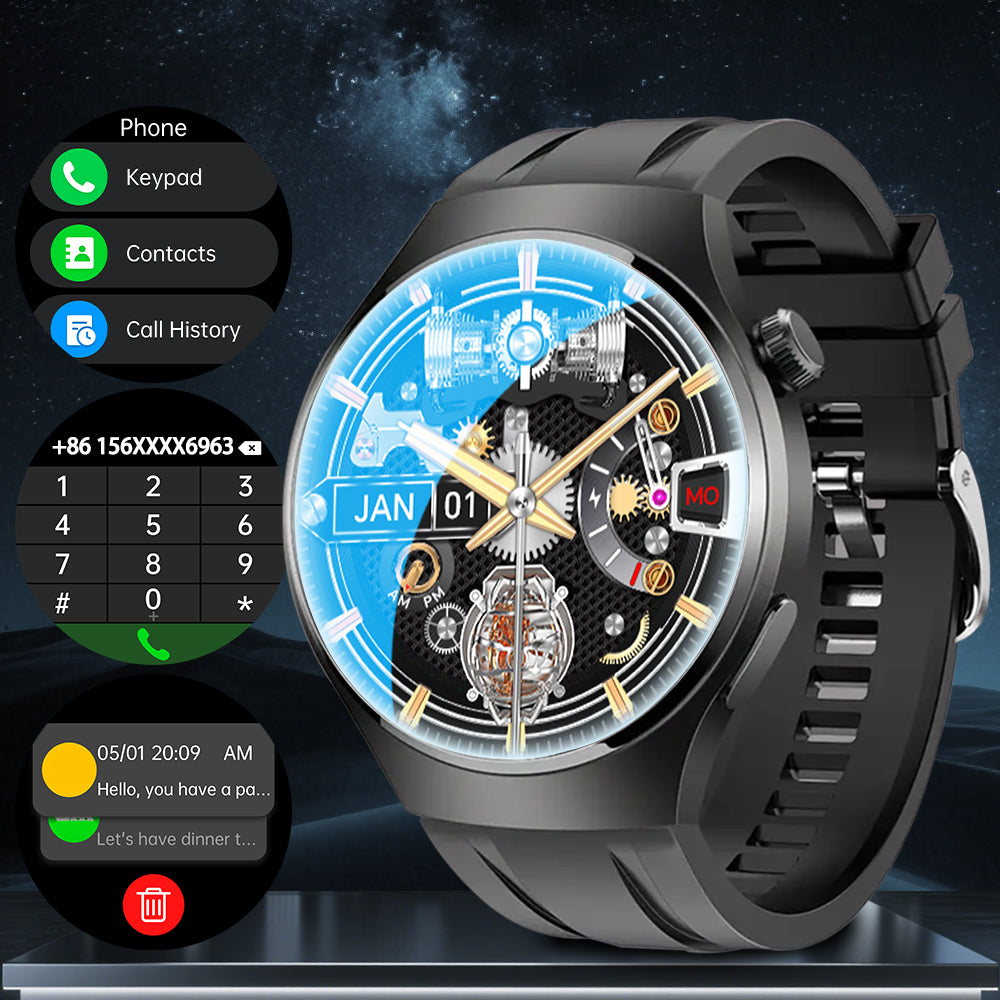SENBONO v19Z Smart watch 3D dynamic dial IP68 waterproof Bluetooth call + 100 + sports mode heart rate blood oxygen multi-health monitoring
