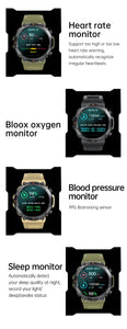SENBONO K56pro Smart Watch for Men Bluetooth Call 100+ Sports Waterproof Fitness Tracker 2023 Men's Smartwatch for Android IOS