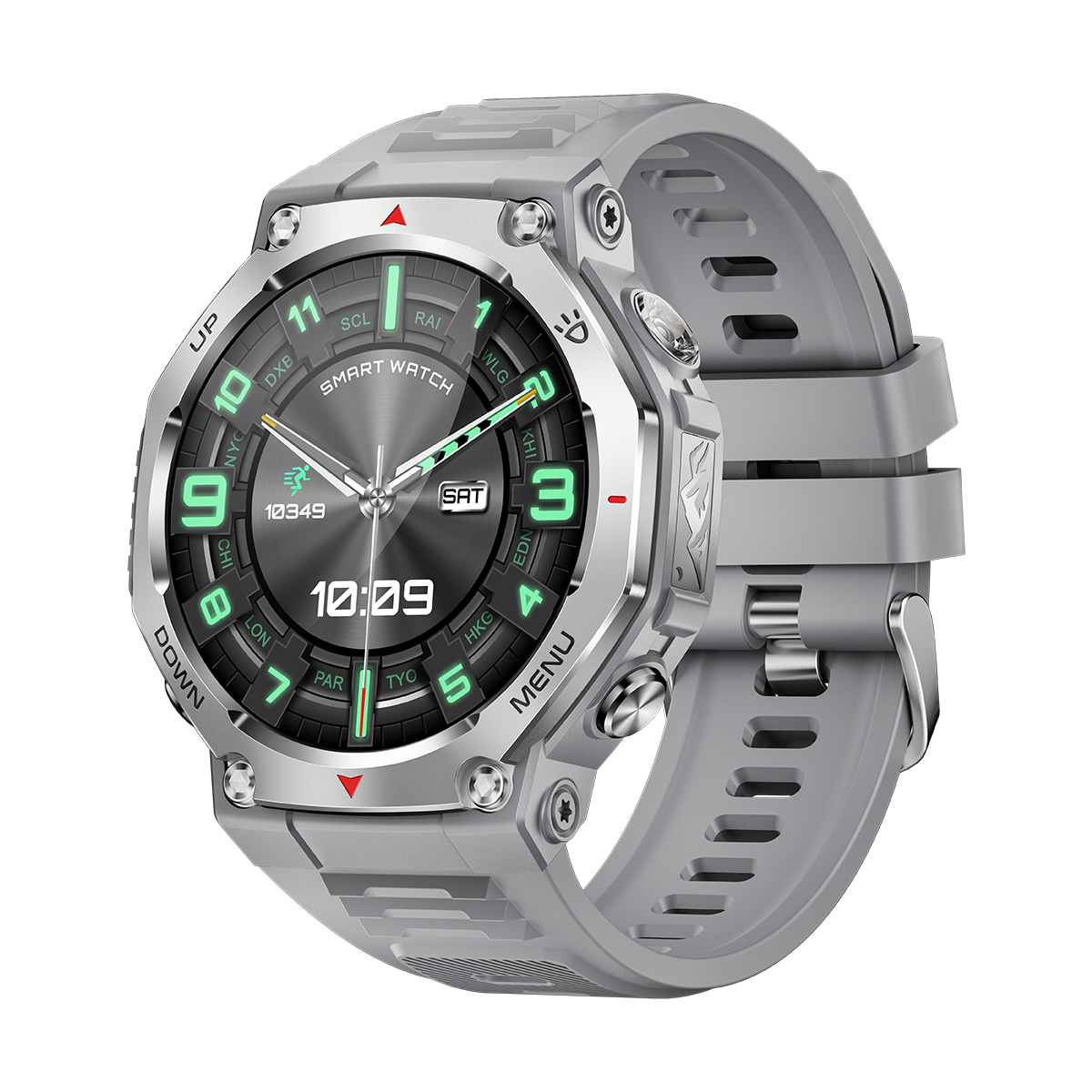 SENBONO Smart watch KT85 health tracker monitors women's heart rate and blood oxygen during menstruation, as well as outdoor sports data. Accurate record