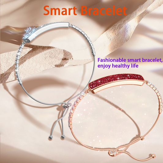 SENBONO Smart Bracelet B5 Heart Rate, Blood Oxygen Pressure, Sleep Health Monitor, Multiple Sports Modes, 5ATM Waterproof Fashion Smart Bracelet, Compatible with Android and iOS