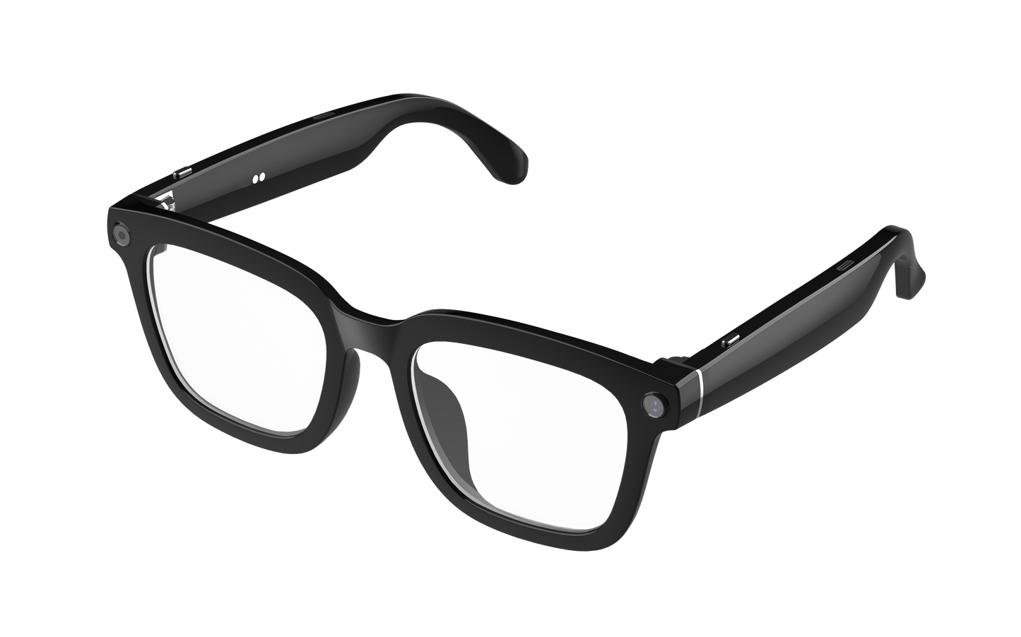SENBONO V03 Smart ai glasses UV400 anti-ultraviolet round frame video call recording 5MP HD music playback ai object recognition sports smart outdoor sunglasses