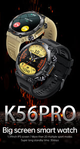 SENBONO K56pro Smart Watch for Men Bluetooth Call 100+ Sports Waterproof Fitness Tracker 2023 Men's Smartwatch for Android IOS
