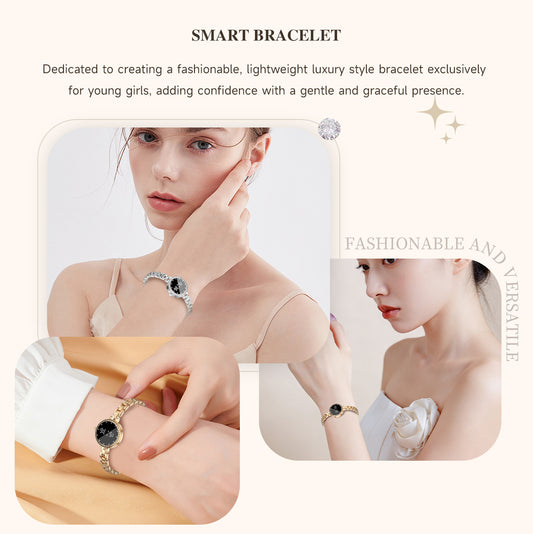 SENBONO L6 Smartwatch Zinc Alloy Body, Health Monitoring, Multi-Sport Modes, Menstrual Cycle Management — IP67 Waterproof Portable Smart Wristband
