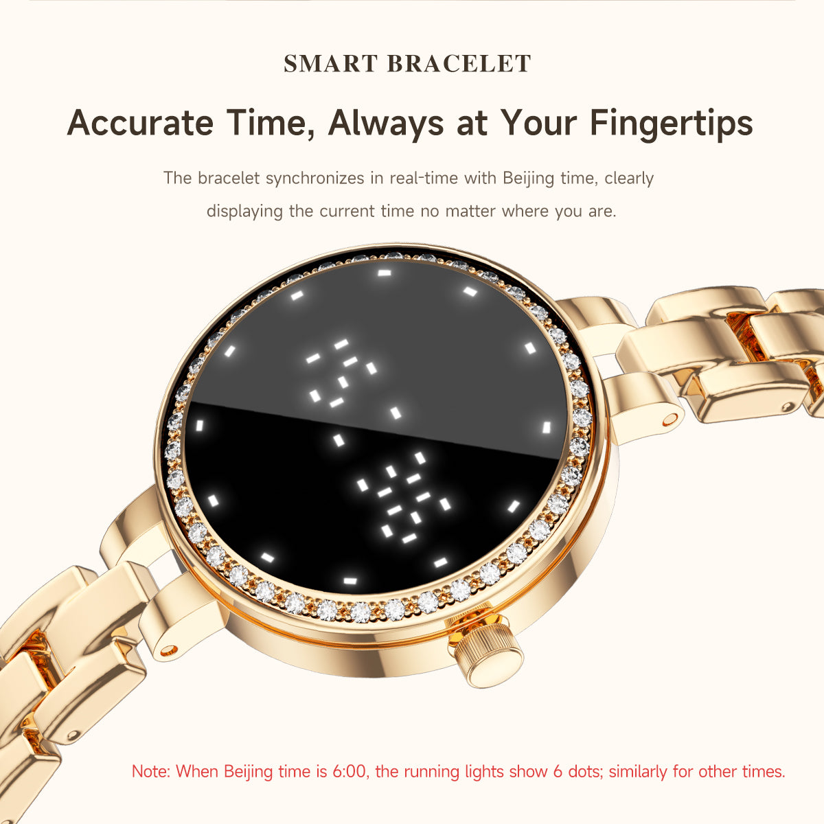 SENBONO L6 Smartwatch Zinc Alloy Body, Health Monitoring, Multi-Sport Modes, Menstrual Cycle Management — IP67 Waterproof Portable Smart Wristband
