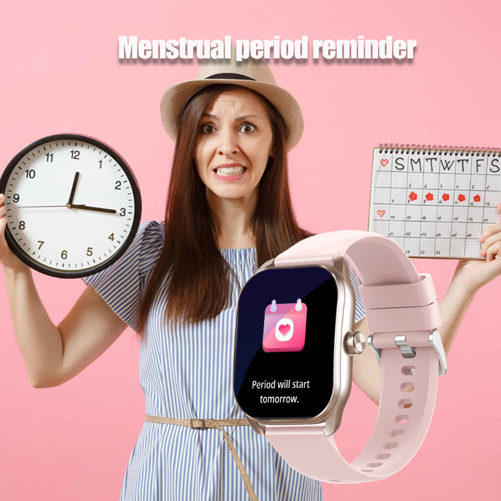 SENBONO Smartwatch JX629 curved 2.01-inch IPS screen 300mAh battery heart rate and blood oxygen monitoring Bluetooth 5.3+EDR compatible with Android and iOS